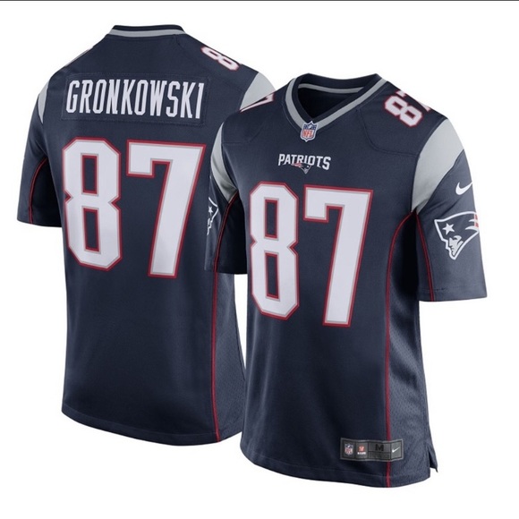 red gronkowski jersey